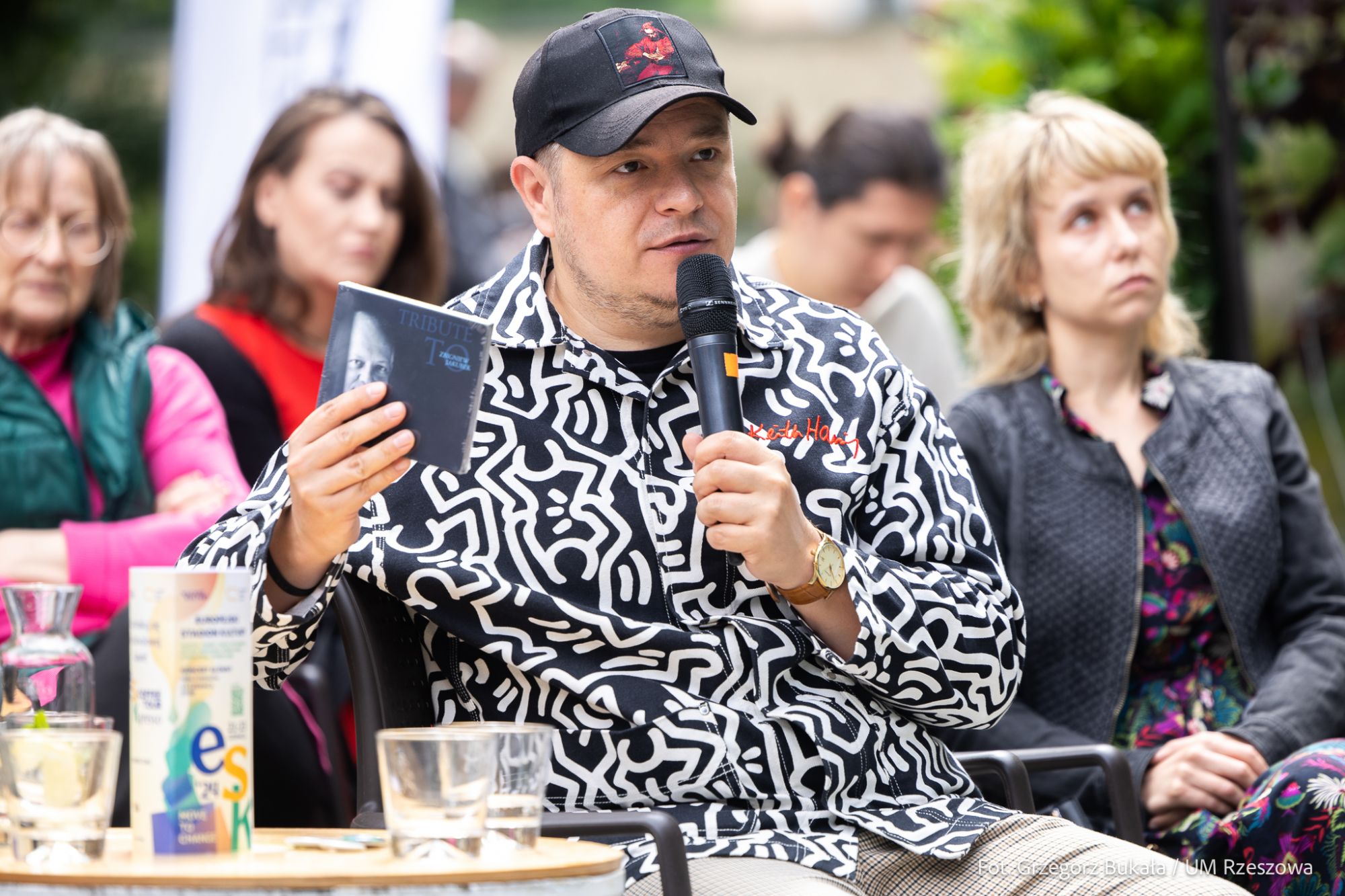 zdjęcie z konferencji prasowej Wsch&oacute;d Kultury Europejski Stadion Kultury, fot. Sebastian Augustyn